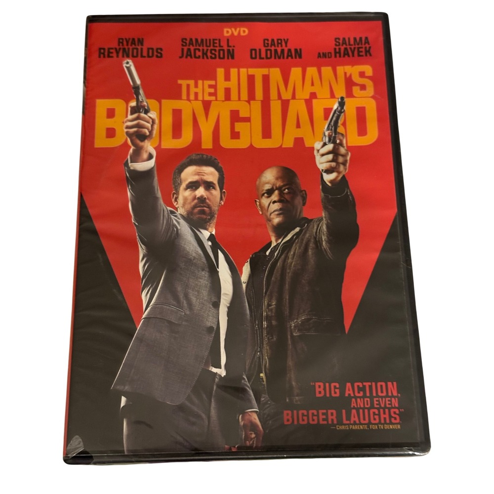 The Hitmans Bodyguard DVD Ryan Reynolds Samuel L Jackson Action Comedy Movie NEW